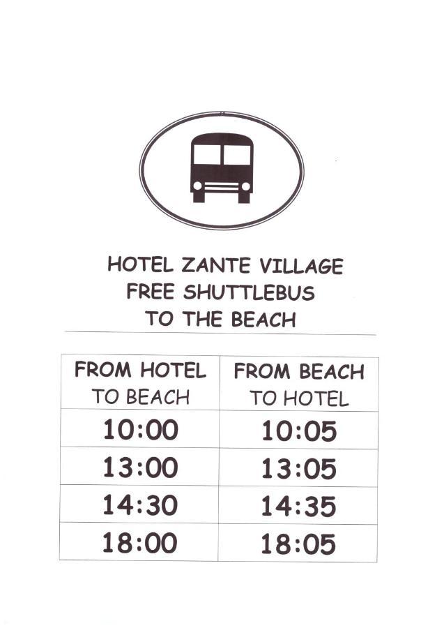 Zante Village Hotel アリカナス エクステリア 写真